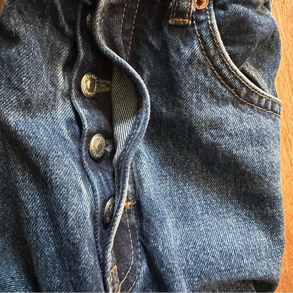 Topshop | Editor Jeans High Rise Button Fly Size 28 - Picture 7 of 11